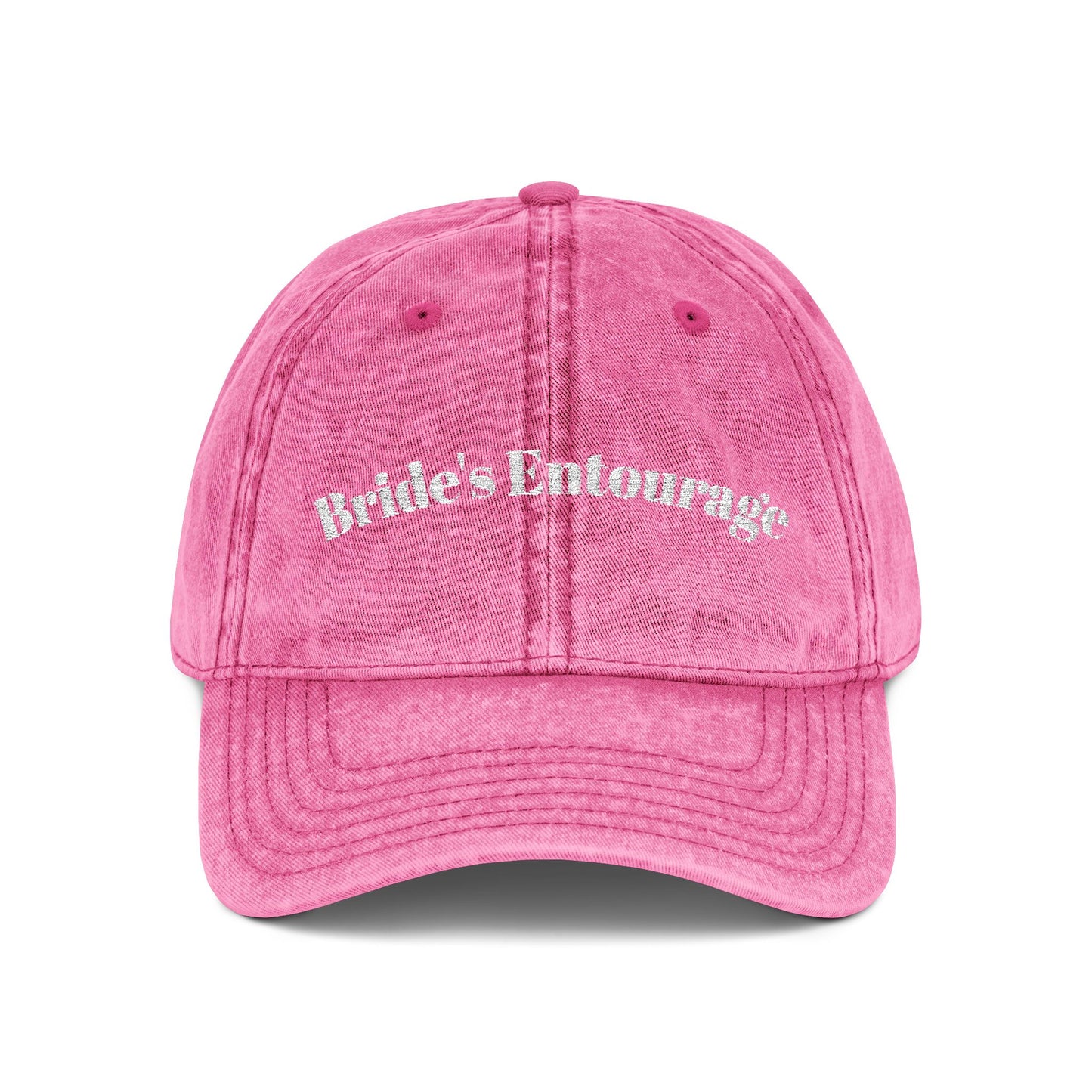 Vintage Embroidered Cap, Bride's Entourage Hat, Wedding Accessory, Bridal Party Gift, Stylish Headwear